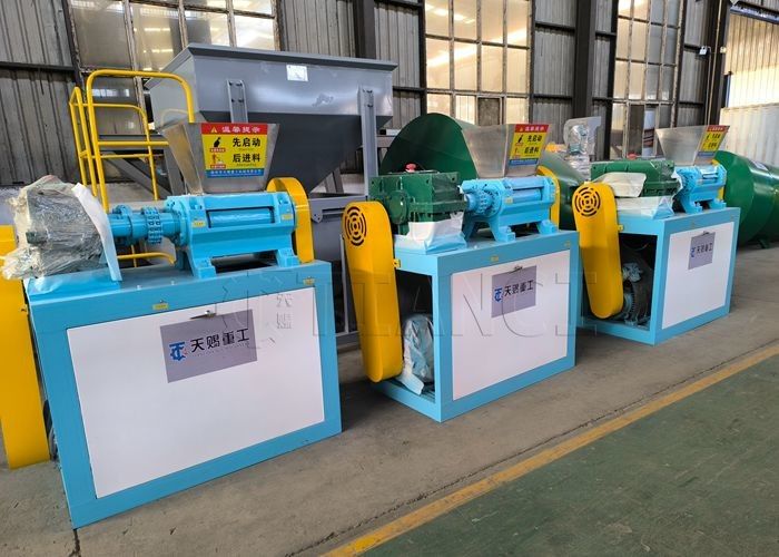 Machine à granuler les engrais au chlorure de potassium Granulateurs d' engrais Npk Granulateur d' engrais