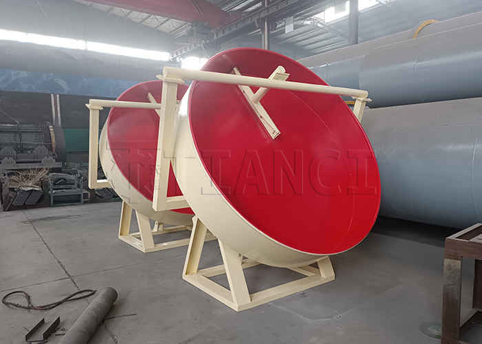 Poudre de fer à granules machine disque Granulateur d'engrais organique 0,5-6T/H