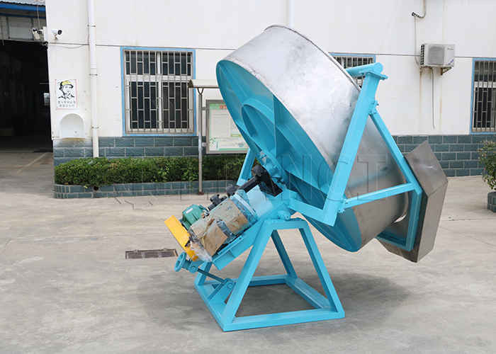 1-6T/h NPK Fertilisateur à pellet machine disque Granulateur d'engrais à 95% de taux de granulation