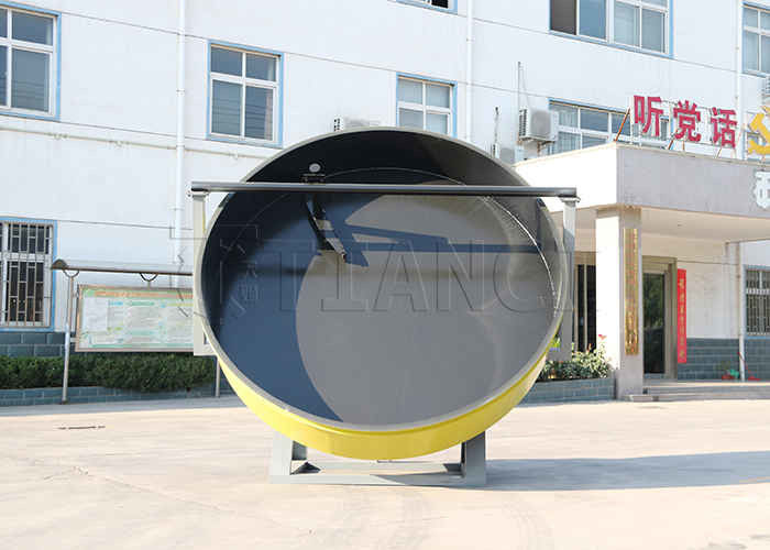 1-6T/h NPK Fertilisateur à pellet machine disque Granulateur d'engrais à 95% de taux de granulation