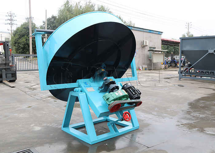 Granulateur à disque de type humide pour la fabrication de granulés de litière pour chats à base de bentonite