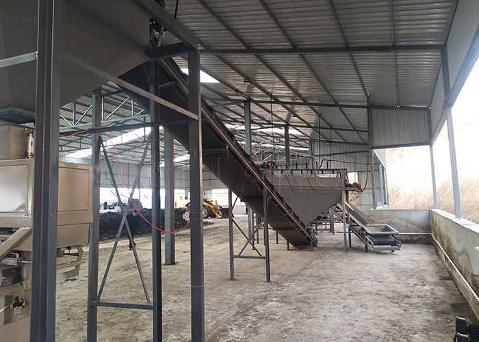 Ligne de production d'engrais en poudre ligne de production d'engrais organiques en poudre ligne de production d'engrais pour le bétail et la volaille