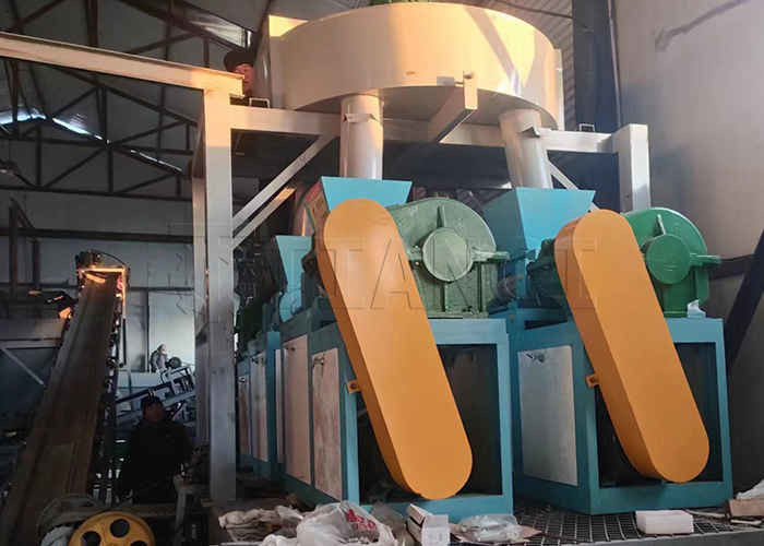 Ligne de production de granulation d'engrais au chlorure d'ammonium