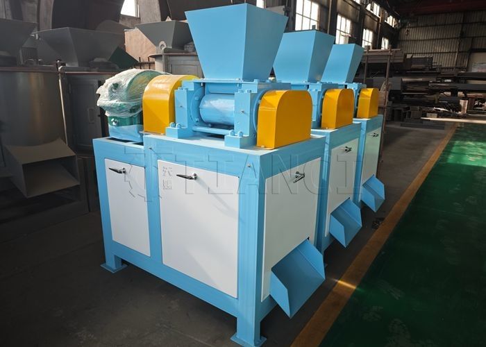 Granulateur de presse à rouleaux sec pour la production d'engrais NPK 1-3 T/h