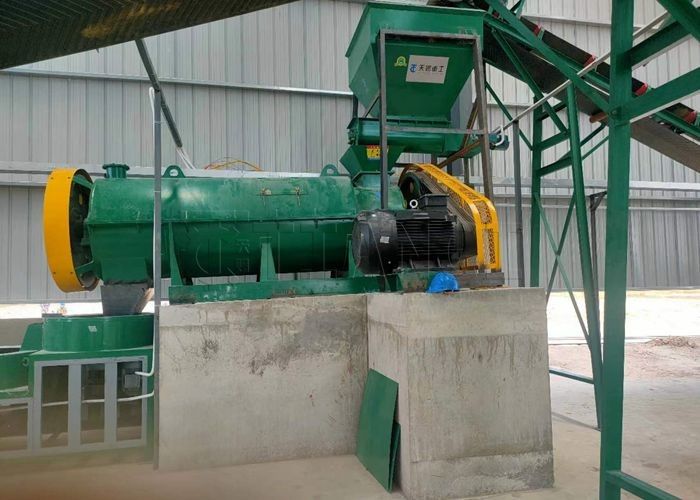 Ligne de production d'engrais pour la fabrication de granules