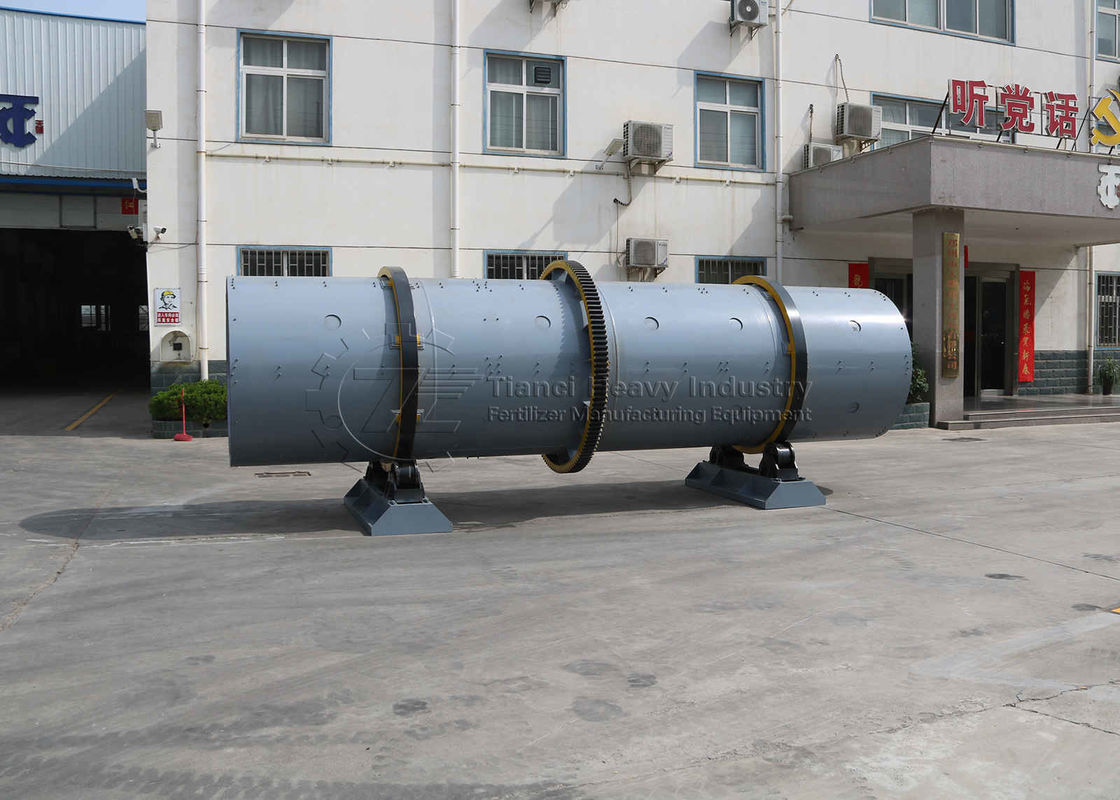 Ligne de production d'engrais organiques entièrement automatique de type boule à tambour rotatif à faible investissement