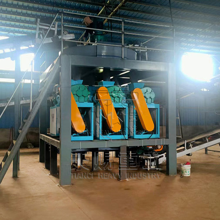 NPK Fertilisant Granule Machine de fabrication fournisseur Granulateur à double rouleau avancé Granulateur d'engrais organique Granulateur