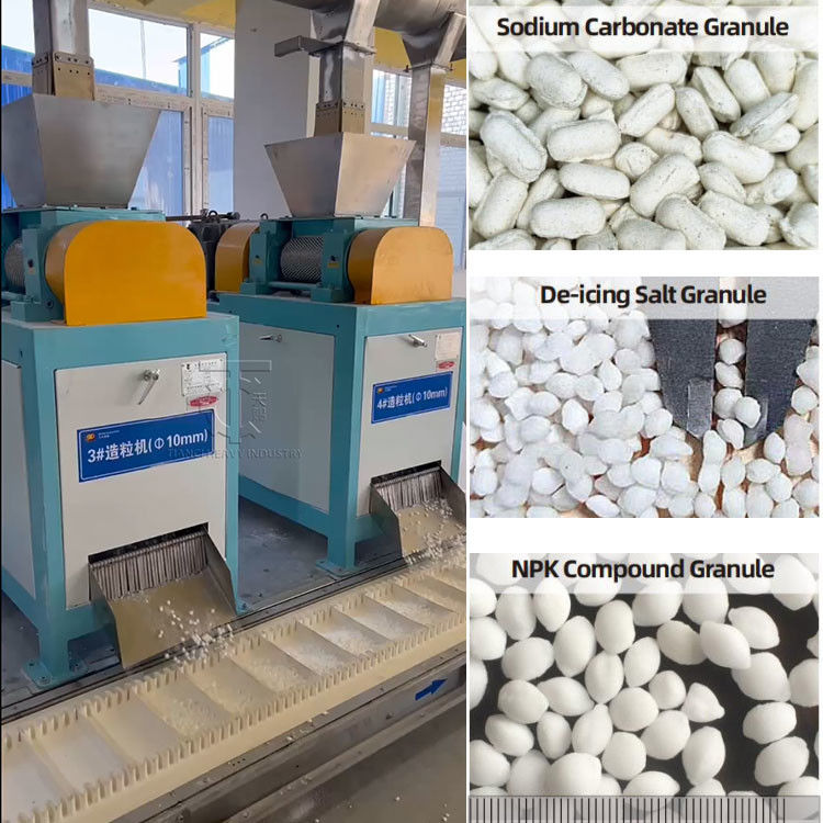 Machine de granulation à rouleaux secs pour les engrais MOP