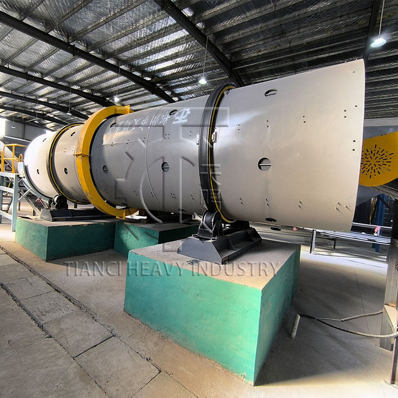 Ligne de production de granulateurs à tambour rotatif avec des fûts de granulation pour l'usine de fertilisants composés monoammonium à cristal granulaire MAP