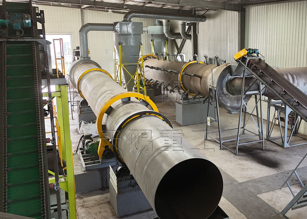 10,000 t/a ligne d'engrais organiques - noyau de granulateur à tambour rotatif