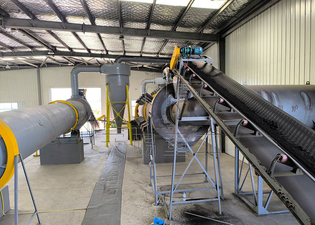 Ligne de granulation pour la production d'engrais composés NPK pour granulés organiques et inorganiques