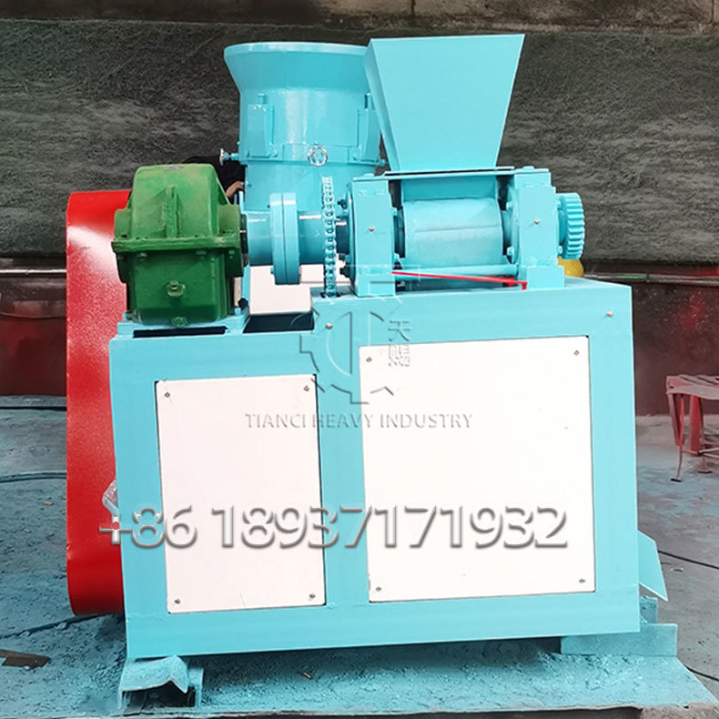 granulateur à double rouleau de presses à sulfate de potassium de type sec pour une ligne de granulation granulaire de carbonate d'engrais au sulfate de potassium