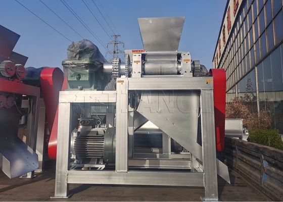 Machine à granuler des engrais chimiques en acier inoxydable à double rouleau