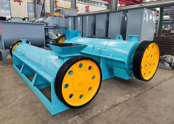 Ligne de production d'engrais composté à partir de fumier de volaille