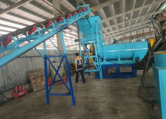 Ligne de production de pellets de fumier pour moutons