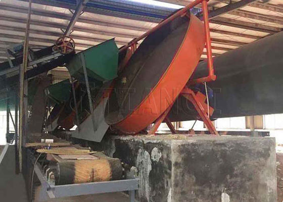 Ligne de production de granulations d'engrais organiques à base de fumier dans une taille comprise entre 4 et 10 mm