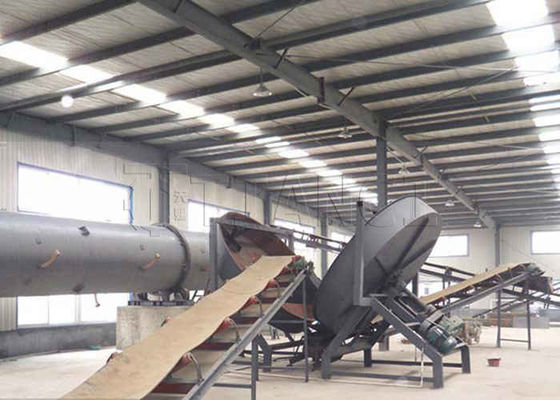 Ligne de production d'engrais organiques Disque granulateur pour engrais d'animaux