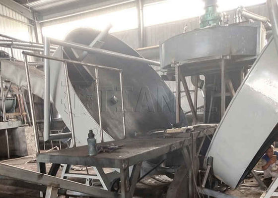 Équipement de granulation d'engrais inorganiques Ligne de production de granulateur à disque NPK